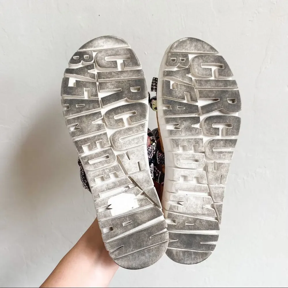 Sam Edelman‎ Platform Snakeskin Sandals